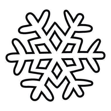 Kış Kar Tanesi Eli kış, Noel ve Mutlu Yeni Yıl elementleri için Vektör Resimleri çekti