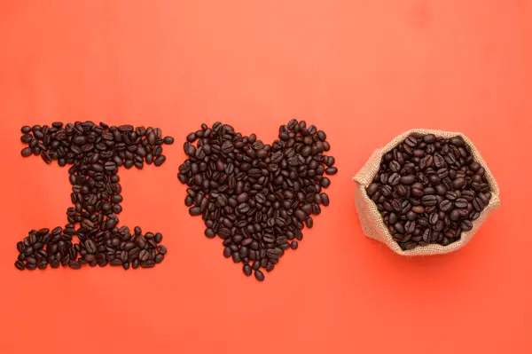 Miłość Picia Kawy Celu Zwiększenia Energii — Zdjęcie stockowe