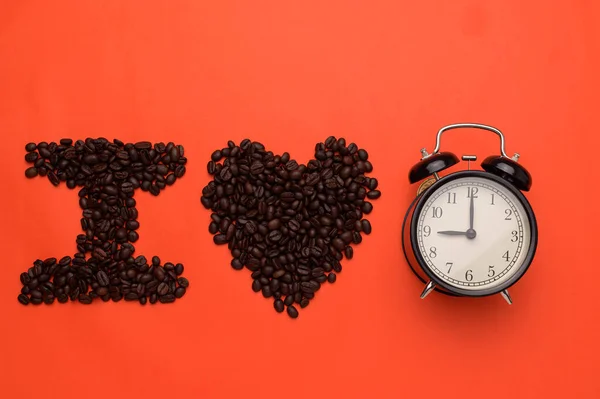 Miłość Picia Kawy Celu Zwiększenia Energii — Zdjęcie stockowe