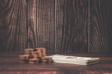 Yatırım, hisse senedi, gelir ve iş karından tasarruf kavramı