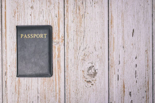 Cestovní Pas Připrav Cestovat Nebo Podnikat Zahraničí — Stock fotografie