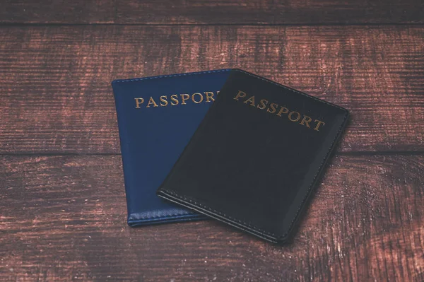 Passport Prepare Travel Business Abroad — Stock Photo, Image