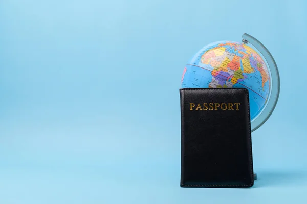 Passport Money Traveling Doing Business World — Stock Photo, Image