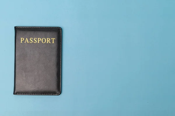 Cestovní Pas Připrav Cestovat Nebo Podnikat Zahraničí — Stock fotografie