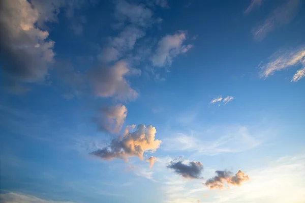 Cielo Nuvole Sera — Foto Stock