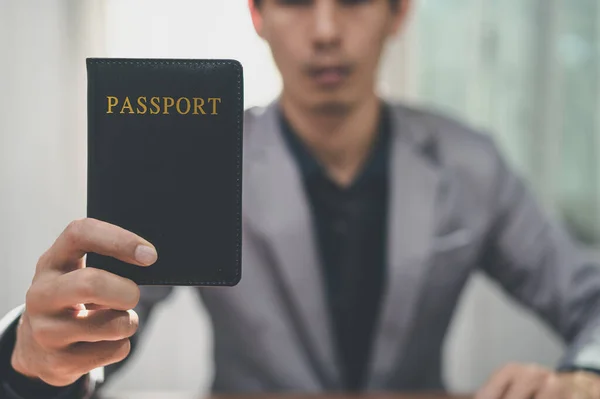 Pasaporte Documentos Viajes Extranjero — Foto de Stock