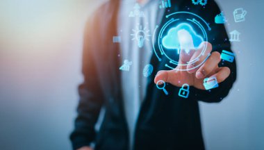 bulut teknolojisi büyük depolama ağı ve internet kavramları metaevren sistemi, şeylerin interneti, yeni teknoloji büyük veri,