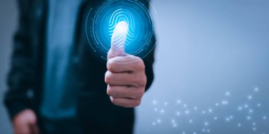 Kilitleyin ya da açın, güvenlik sistemi, güvenlik taraması parmak izi