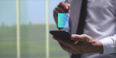 Dijital belge çevrimiçi Elektronik imza, belge yönetimi, kağıtsız ofis, E imzası, iş sözleşmesi konsepti, metaevren