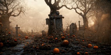 Halloween day eyes of Jack O' Lanterns trick or treating Samhain All Hallows' Eve All Saints' Eve All hallowe'en spooky Horror Ghost Demon background October 31