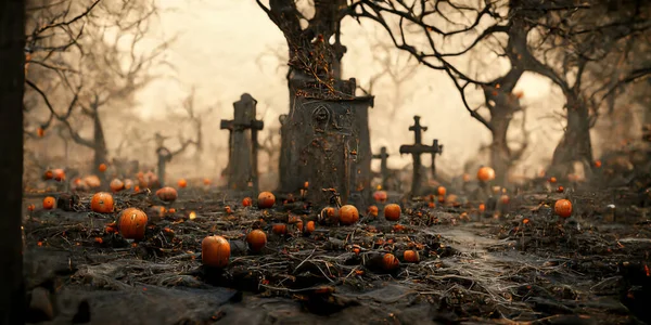 Halloween Day Eyes Jack Lanterns Trick Treating Samhain All Hallows — Stock fotografie