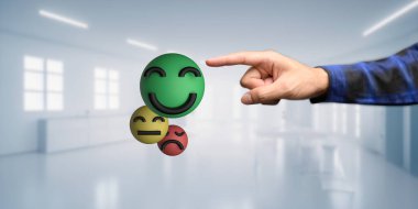 Mutlu gülümseme, iyi geri bildirim, olumlu düşün, müşteri değerlendirmesi, değerlendirme, çocuk sağlığı, dünya ruh sağlığı günü, iltifat günü