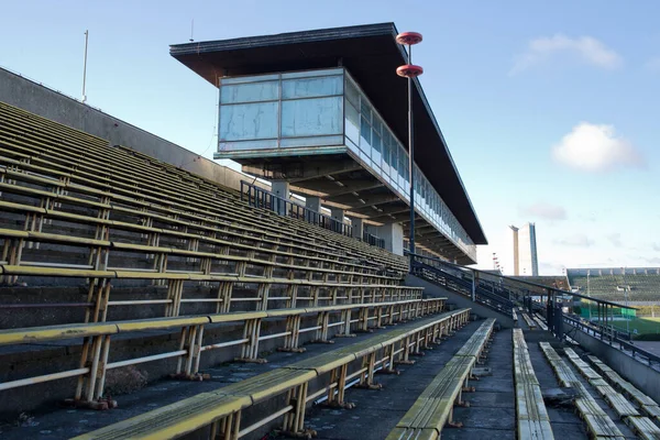 Velký Strahovský Stadion Stadion Okrese Strahov Praze České Republice Byl — Stock fotografie