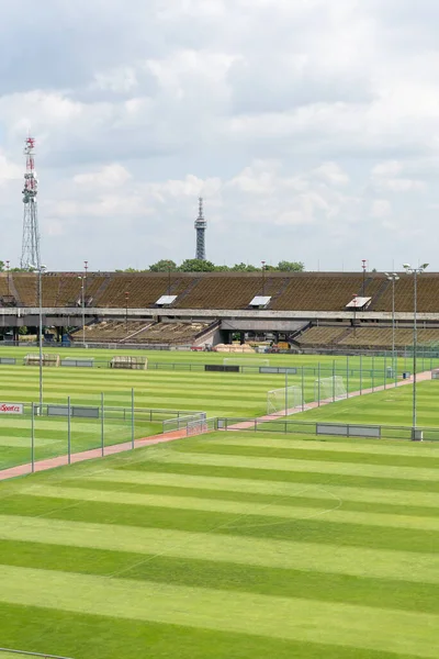 스타디움 Great Strahov Stadium 프라하의스 지구에 스타디움이다 — 스톡 사진