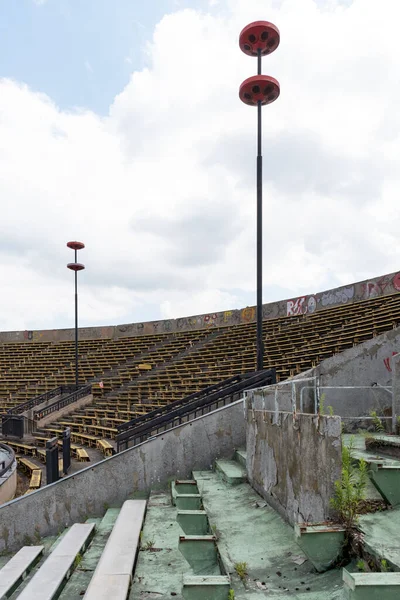 스타디움 Great Strahov Stadium 프라하의스 지구에 스타디움이다 — 스톡 사진