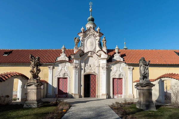 Zona Peregrinación Con Iglesia Nuestra Señora Victoriosa Estableció Los Años — Foto de Stock