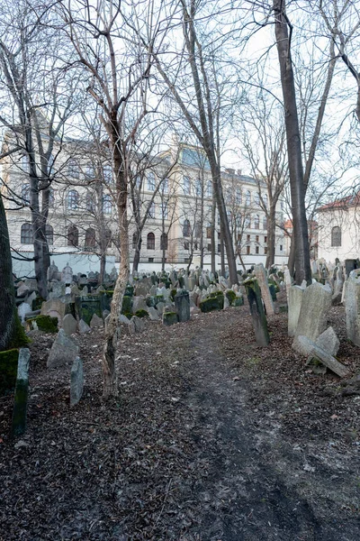 Distrito Josefov Menor Área Cadastral Praga Que Rodeia Cidade Velha — Fotografia de Stock