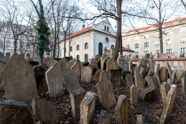 Dzielnica Josefov Najmniejszy Obszar Katastralny Pragi Który Otacza Stare Miasto — Zdjęcie stockowe