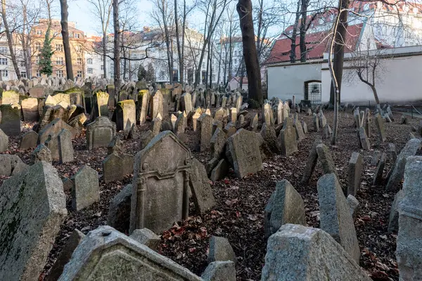 Dzielnica Josefov Najmniejszy Obszar Katastralny Pragi Który Otacza Stare Miasto — Zdjęcie stockowe