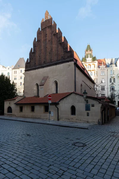 Dzielnica Josefov Najmniejszy Obszar Katastralny Pragi Który Otacza Stare Miasto — Zdjęcie stockowe