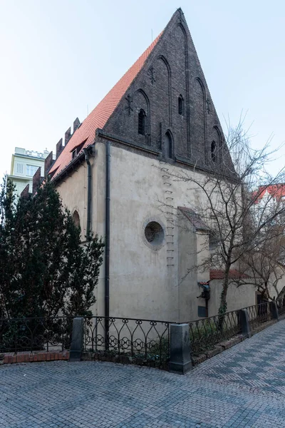 Wijk Josefov Het Kleinste Kadastrale Gebied Van Praag Dat Oude — Stockfoto