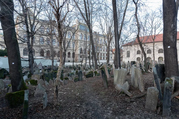 Josefov District Smallest Cadastral Area Prague Which Surrounds Old Town Stock Picture