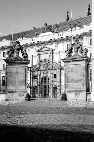Prague Castle is a castle complex in Prague, Czech Republic, built in the 9th century. It is the official office of the President of the Czech Republic. The castle was a seat of power for kings of Bohemia, Holy Roman emperors, and presidents of Czech