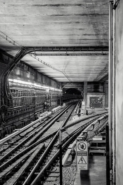 Praagse Metro Het Snelspoornet Van Praag Opgericht 1974 Praagse Metro — Stockfoto