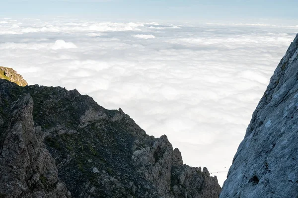 Pilatus Góra Szwajcarii Znajduje Się Południowy Zachód Miasta Lucerna Jego — Zdjęcie stockowe