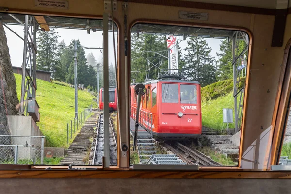 Arkitektur Natur Och Landskap Schweiz — Stockfoto