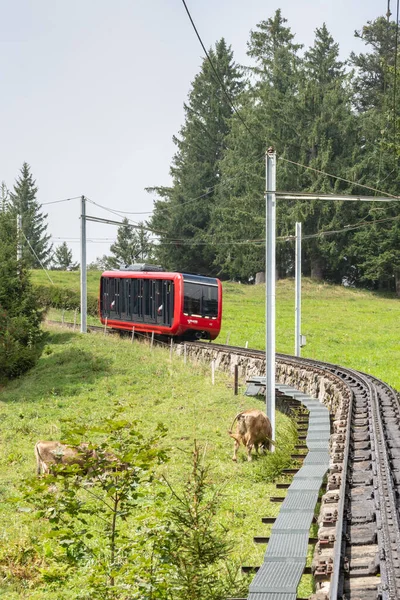 Arkitektur Natur Och Landskap Schweiz — Stockfoto