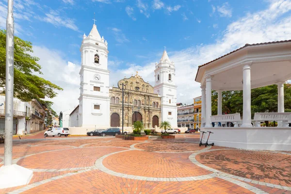 Panama City September Heart Historic Part Capital Independence Square Its — Stock Photo, Image
