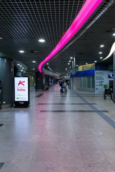 Recife Brasil Octubre 2021 Corredores Planta Baja Del Aeropuerto Internacional — Foto de Stock