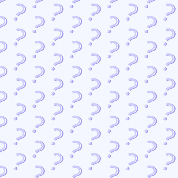 Seamless Pattern Purple Question Mark Poster Banner Wallpaper Wrapping Paper — ストックベクタ