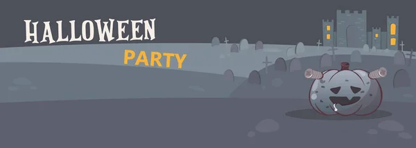 Mutlu Cadılar Bayramı partisi davetiyeleri. Cadılar Bayramı balkabağı, Cadılar Bayramı geçmişiniz, oyun yeriniz, kartpostalınız, posteriniz, davetiyeniz, afişleriniz ya da çıkartmalarınız için şatosu olan mezarlıktaki Frankenstein Canavarı gibi..