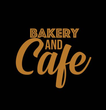 'Fırın ve kafe' harf birimi logosu.