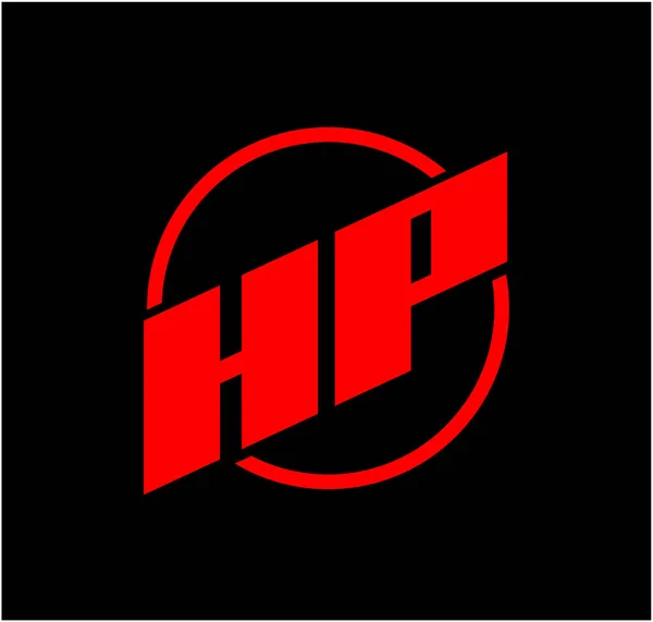 Hr公司名称首字母缩写 Hr图标主题图 — 图库矢量图片