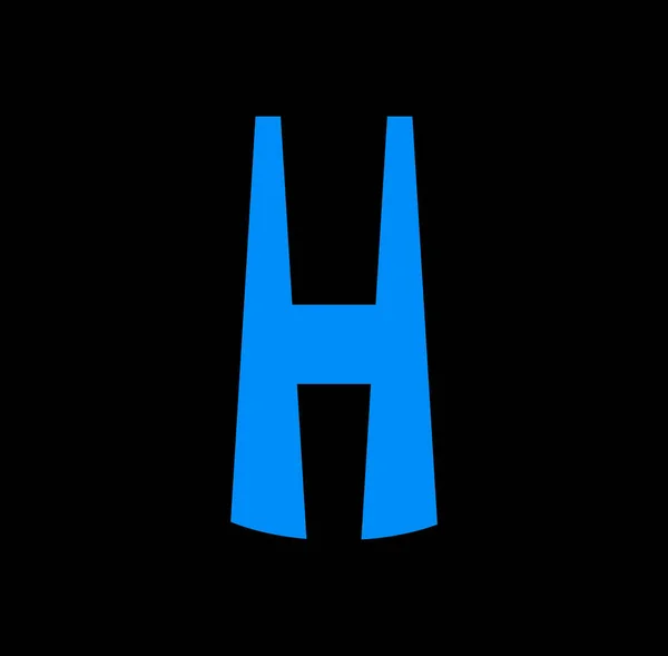 高H图标 U品牌首字母首字母单字 — 图库矢量图片