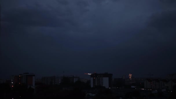 Concept sur le thème de la météo, cataclysmes ouragan, typhon, tornade, tempête. — Video