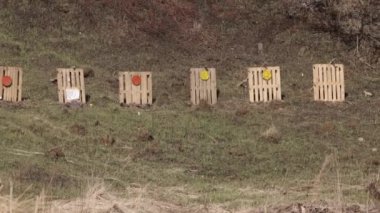 Warriors can shoot at the shooting range target to improve their accuracy of aiming and hitting the enemy