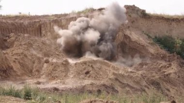 Explosion with flames, smoke, realistic fire, time bomb, timer counting down to detonation, wild west with explosions, dynamite, black sphere bomb, military detonate weapon, massive explosion