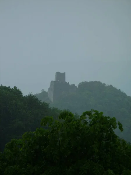 Castillo Por Mañana — Foto de Stock