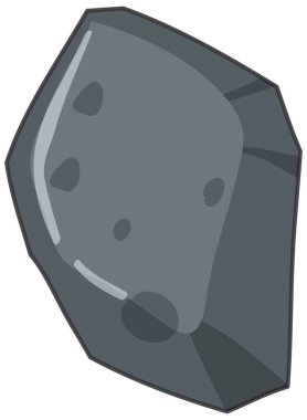 Beyaz arkaplanda izole edilmiş fantezi çizgi roman gezegeni