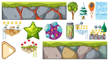İzole edilmiş oyun nesneleri ve gösterimi