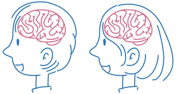 Brain Tumor Awareness Concept Illustration — Vettoriale Stock