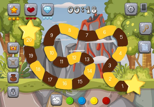 Çocuk illüstrasyonu için oyun şablonu sayılıyor