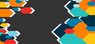 Soyut arka plan tasarım şablonu çizimi