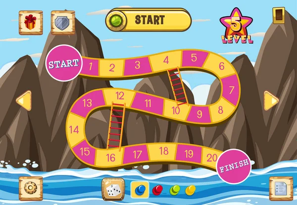 Çocuk illüstrasyonu için oyun şablonu sayılıyor