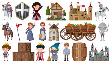 Fantezi çizgi film karakterleri çizimi