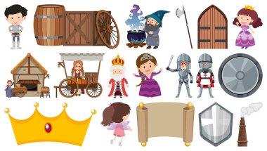 Fantezi çizgi film karakterleri çizimi